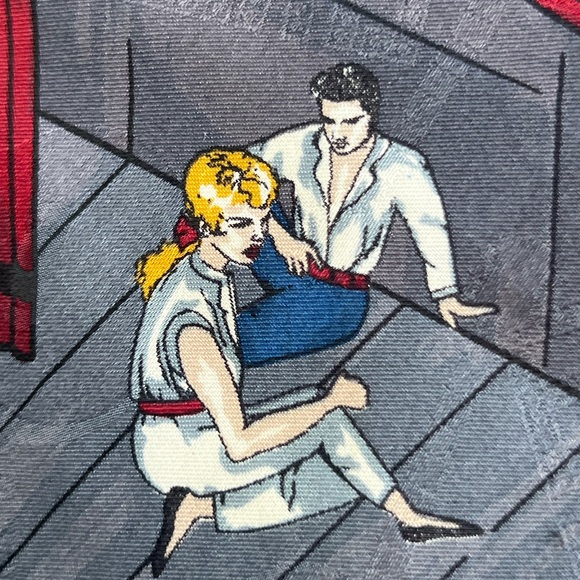 The Elvis Presley Collection by Supersa 100% Italian Silk Tie - Picture 5 of 12